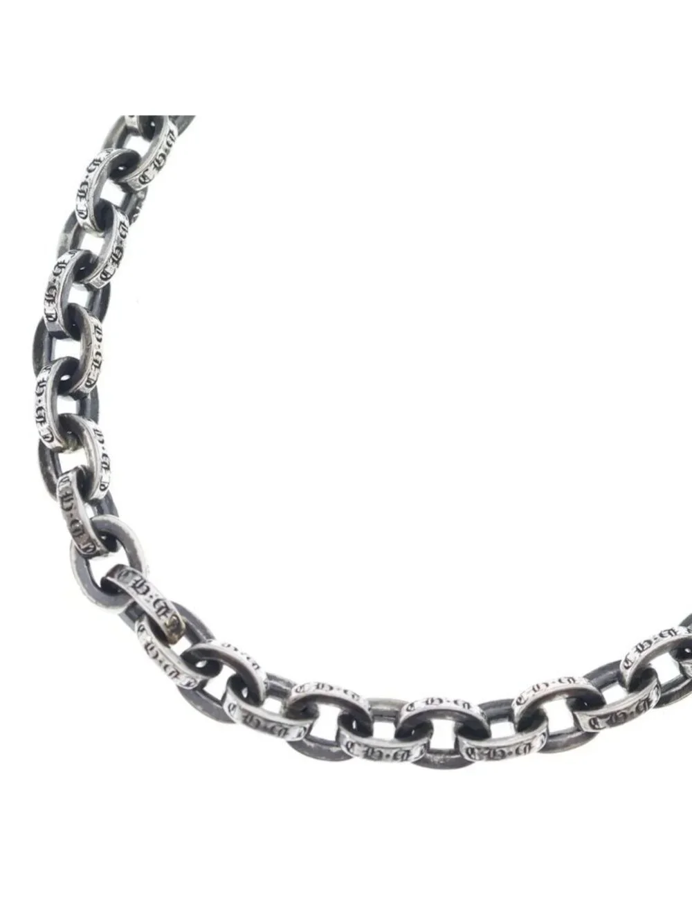 Chrome Hearts Paper Chain 18 Necklace Silver
